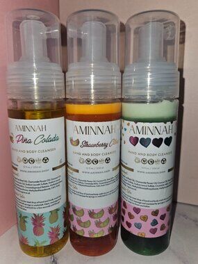 AMINNAH - Foaming Hand & Body Cleanser (Pick One)